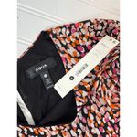 AQUA NWT Bloomingdale's  Asymmetric Hem Ruffle Dress Cocktail Belted Size M Photo 5