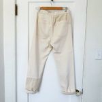 Pilcro | Ultra High-Rise Pull-On Stretch Slim Fit Corduroy Jeans Cream Medium Photo 4