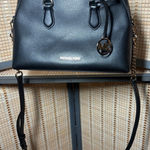 Michael Kors Kiri Small Dome Satchel in Black Photo 0