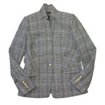 J.Crew Regent Blazer in Black White Glen Plaid Wool Jacket 8 Photo 0