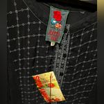 Johnny Was NWT  freedom tunic blue sz medium‎ Photo 1