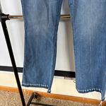 Madewell Rigid Flare High Rise Raw Hem Medium Wash Womens Size 29 Tall 29T Photo 6