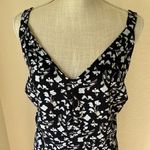 The Limited  Plus Size 1X Navy Blue Floral Jumpsuit Photo 5
