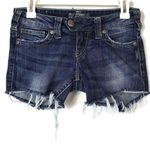 Silver Jeans Silver Tuesday Distressed Cut-Off Shorts Size 26 Photo 0