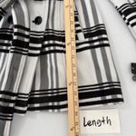 BCX New Womens Medium Double Breasted Belted Plaid Fleece Coat Jacket Casual Photo 11