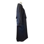 Jones New York Vintage  Black Trench Coat Removable Wool Lining Petite 6 P Photo 3