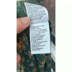 American Eagle  100% Rayon Green Pink Floral Short Mini Wrap Skirt Woman's Sz M Photo 8