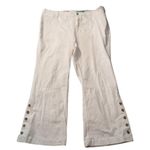 Anthropologie Pilcro Letterpress By Hi-rise Boot cut White Jeans Size 26W Photo 1