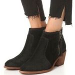 Madewell The Janice Boot in Black Suede Size 9 D21 Photo 0