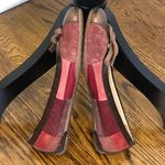 Coach Patchwork Logo Leather Low Heal Flat Shoes In Shades of Pink Bronze Sz 7.5 Photo 3