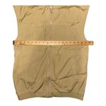 Offline by Aerie Tan Hooded Cargo Vest, XS Brown Photo 6