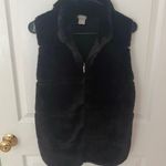 Chico's Black Faux Fur Vest Photo 0
