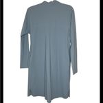 This is A DAY Dress Something Borrowed Shirt Dress Long Sleeve Button Down SZ S Blue Photo 4