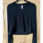 Adidas $50 SZ M MEDIUM BLACK MESH CROP COVER UP TEE LIGHT TOP STREETWEAR Photo 8