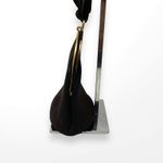 30s HARRY ROSENFELD ORIGINAL Vintage RARE Black Suede Mini Purse Wristlet Photo 6