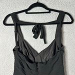 BCBGMAXAZRIA Dress Womens M Black Floral Lace Cocktail Wedding Party Dress NEW Photo 3