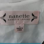 Nanette Lepore Short Sleeve Black/White Floral Print Blouse S Dopamine Classic Photo 8