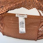 Maurice's Yellow Brown Allover Lace Smock Strappy Back Bralette Photo 6