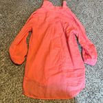 ZARA Basic Coral V-Neck Long Sleeve Blouse Casual Office Top XS Photo 4