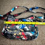 Vera Bradley Mini Crossbody Colorful Splash Color Paint Boho Casual Beach EUC Blue Photo 3