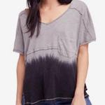 Free People Sundial Tie Dye Top Oversized Boho Slouchy Distressed Small Photo 0