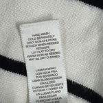 White House | Black Market Sweater Womens L Striped Knit Pullover 3/4 Sleeve Top Photo 7