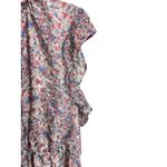 BB Dakota Sleeveless Maxi Blue Ditsy Floral Ruffle Tiered Dress XXL Prairie Photo 3