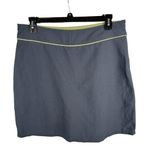 KAVU Womens size 14 Nylon Athletic Outdoor Hiking Skort Skirt Blue Gray Photo 0