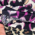 Rampage 2000s whimsy fairy gothic purple and black halter top m beaded lace neck Photo 11