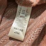 Free People  Open Weave Jacquard Knit Wide Scoop Neck Heirloom Blouse Top; XS Photo 10