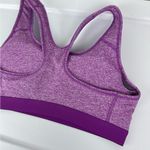 Nike Pro Classic Padded Sports Bra Sz Medium Purple Swoosh Photo 9