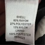 Banana Republic Fit Flare Cocktail Dress Black White Striped Sz 2 Pockets A-Line Photo 8