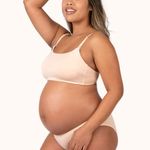 NEW Lively Toasted Almond Nursing Bra Tan Photo 0