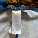 LuLaRoe Printed Leggings Phonograph Record Player Blue - Tall & Curvy - GUC Photo 5