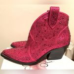 Jessica Simpson Zadie2 Women's Boots shimmer Fuschia Size 8 Photo 1