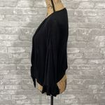 Maurice's  Black Bell Sleeve Tie Wrap Photo 2