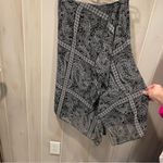 Charter Club Vintage 90s paisley bandanna scarf print midi skirt flowy boho angel lined Photo 7