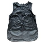 Banana Republic  Faux Leather Ponte Tank Top S Photo 2
