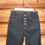 AG Adriano Goldschmied NWOT  Isabelle High Rise Button Up Raw Hem Jeans Photo 6