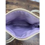 Coach  Chelsea‎ Heritage Stripe Tan Gold Crossbody Purse Bag Photo 4