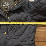 Barbour  Navy Blue Millfire Diamond Quilted Jacket Size 10 MSRP 265.00 Photo 7