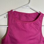 J.Crew  Sculpt High Sports Bra Hot Pink Magenta Photo 2