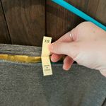 Anthropologie Gray and Yellow Colorblock Sweatshirt Size XS Photo 1