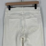 ‎ SPANXshape EveryWear 4-Way Stretch White Denim Straight Leg Jeans Size M Photo 8