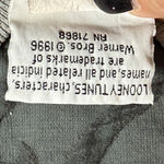 Warner Bros. 1996 Looney Tunes vintage Sylvester the cat sweatshirt pullover Gray Size L Photo 8