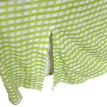 Jacquemus Nodi Gingham Cutout Midi Dress Size 2 Light Green Stretch Photo 9