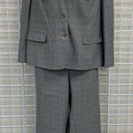 PLUS SIZE Emily 2 piece women’s pant suit. Size 22 Gray Photo 0