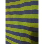 Catalina Vintage Shirt Womens Medium Blue Green Striped 70s 80s Photo 4