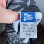Rip Skirt wrap skirt black gray size‎ large Photo 5