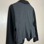 Houndstooth CLEARANCE! Black Laundry Shelli Segal Stretch Blazer Size 8 EUC Photo 3